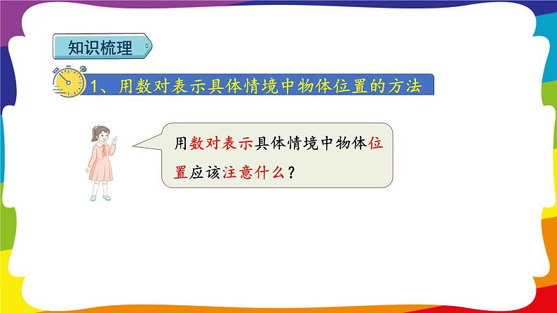 期末复习 图形与几何（二）：位置 (新插图授课课件)人教版五年级数学上册03