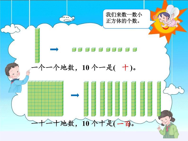 二年级数学下册教学课件-7.1    1000以内数的认识49-人教版(共9张PPT)04