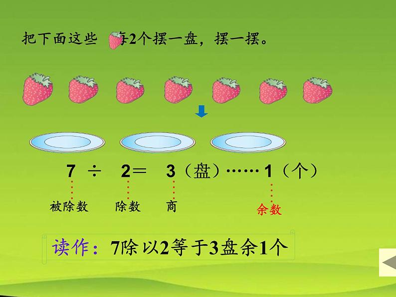 二年级数学下册教学课件-6.有余数除法20-人教版(共20张PPT)第4页