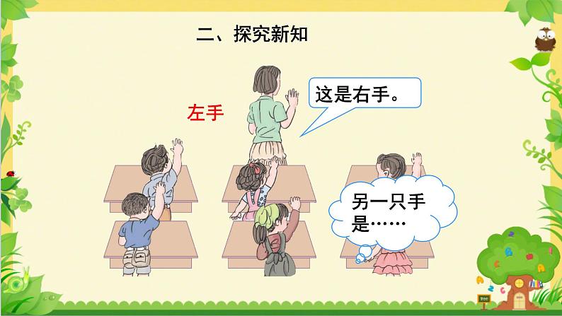 一年级上册数学教学课件-2.2左、右5-人教版(共14张PPT)第4页