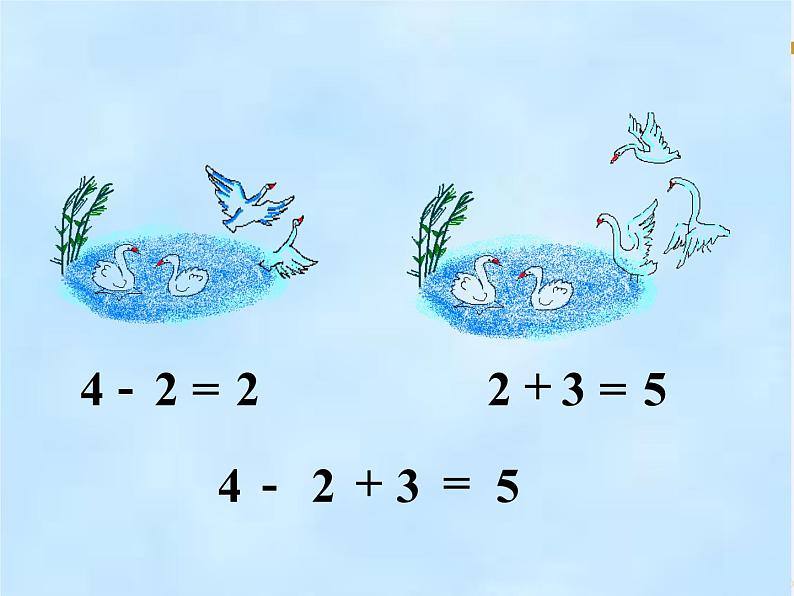 一年级上册数学教学课件-5.5加减混合6-人教版(共11张PPT)第5页