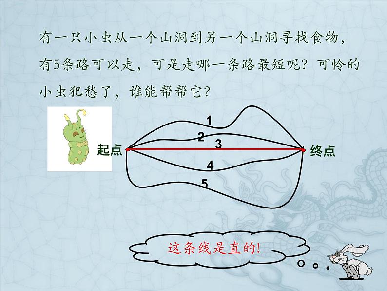 四年级上册数学课件－2.6线段、射线和直线｜浙教版03