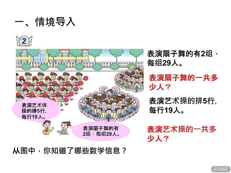 青岛版数学三上 2.2两位数乘一位数（进位）笔算 课件第2页