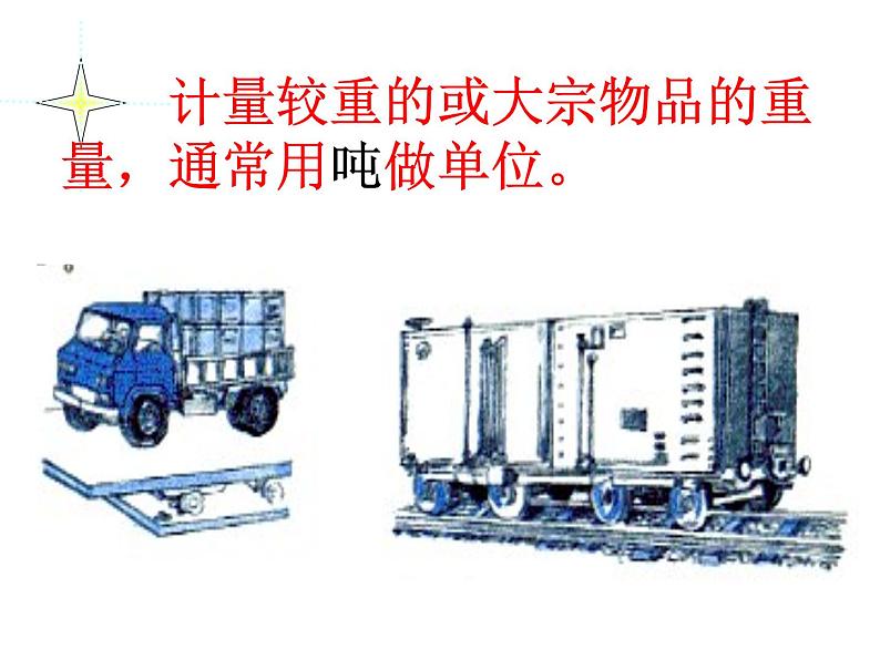 青岛版数学三上 1.2吨的认识 课件第4页