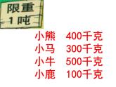 青岛版数学三上 1.2吨的认识 课件