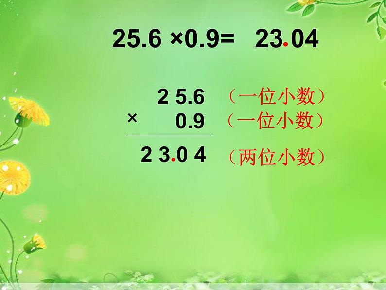 青岛（六三）版数学五上 1.2小数乘小数 课件第6页