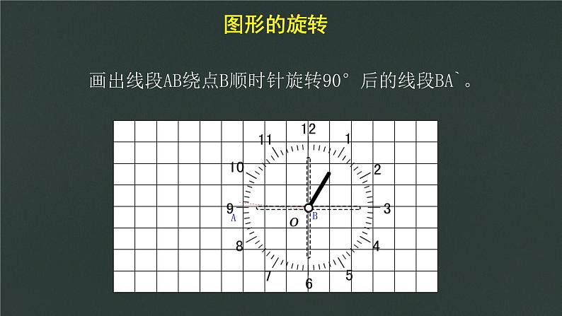 青岛（六三）版数学五上 2.3图形的旋转 课件第3页