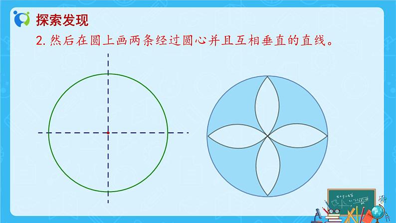 【新课标】人教版数学六年级上册5-2 用圆设计图案 课件+教案+习题件08