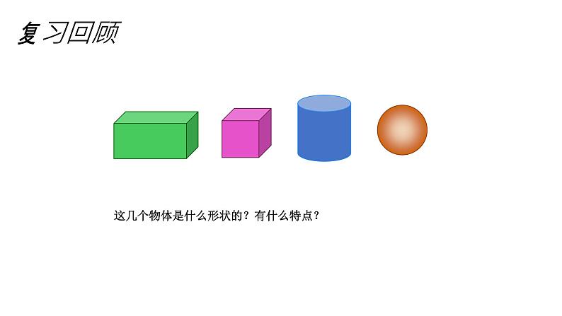 一年级数学上册教学课件-4 认识图形（一）3-人教版(共18张PPT)第2页