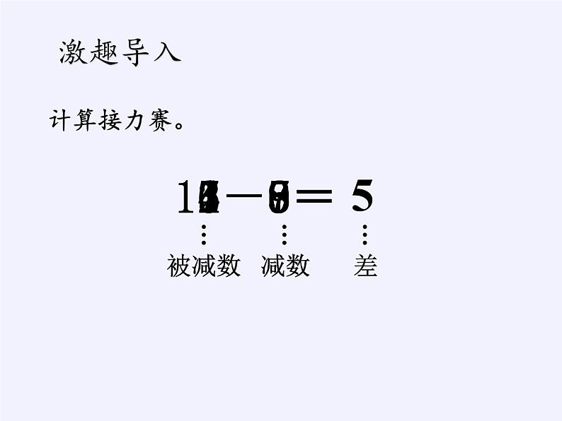 一年级数学下册教学课件-2.4 整理和复习-人教版(共20张PPT)第2页