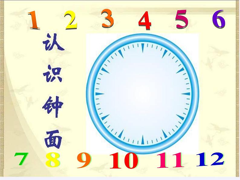 一年级数学上册教学课件-7.认识钟表1-人教版(共33张PPT)06