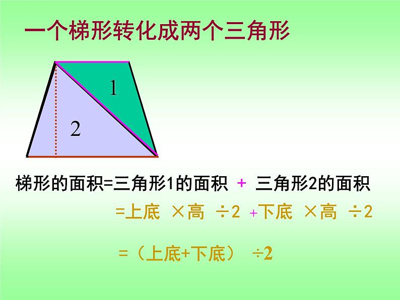 五年级上册数学课件-5.5  梯形的面积  ▏沪教版 (共18张PPT)06