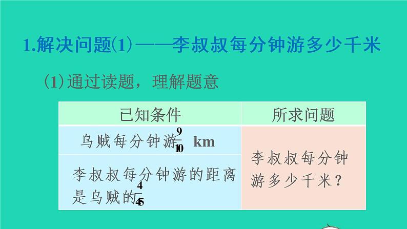 2022六年级数学上册1分数乘法第4课时分数乘分数2教学课件新人教版04