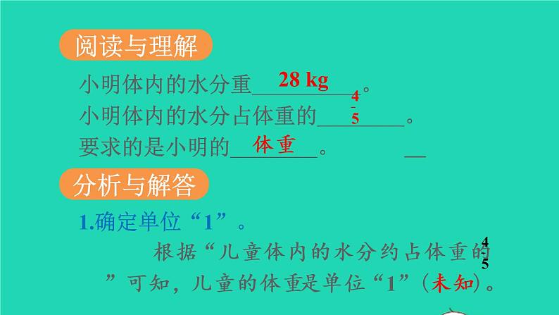 2022六年级数学上册3分数除法2分数除法第4课时解决问题1教学课件新人教版03