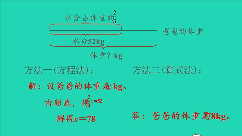 2022六年级数学上册3分数除法2分数除法第5课时解决问题2教学课件新人教版03