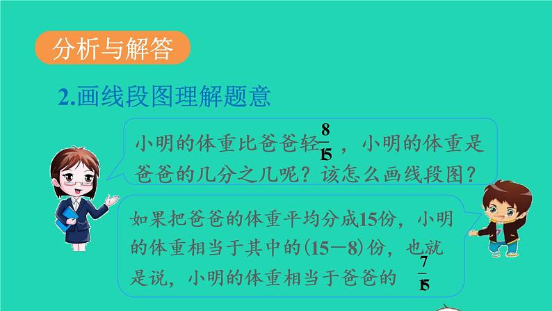 2022六年级数学上册3分数除法2分数除法第5课时解决问题2教学课件新人教版06