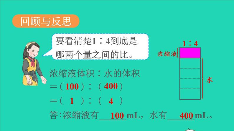 2022六年级数学上册4比第3课时比的应用教学课件新人教版05