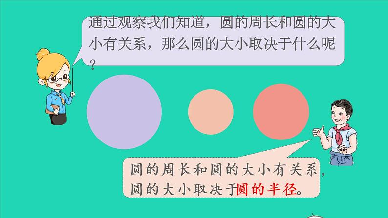 2022六年级数学上册5圆2圆的周长第1课时圆的周长的意义教学课件新人教版08