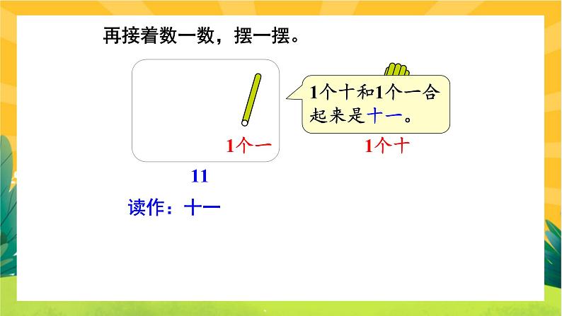 第1课时 11～20各数的认识第6页
