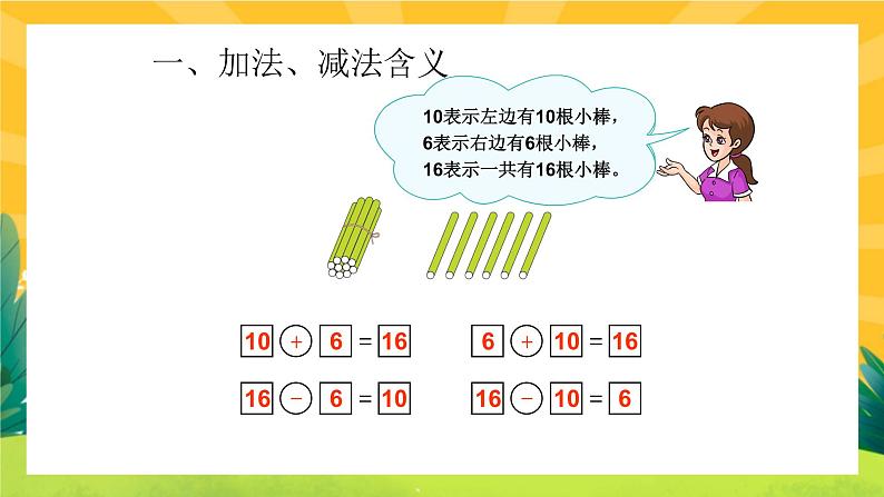 9.2《复习10以内加减法和20以内进位加法》课件PPT+教案04