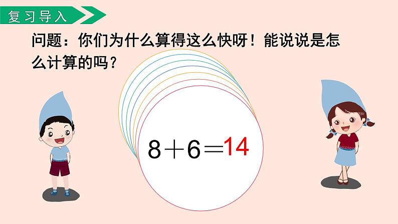 人教版（2022年新插图）数学一年级上册：8.3《5、4、3、2加几》课件第3页