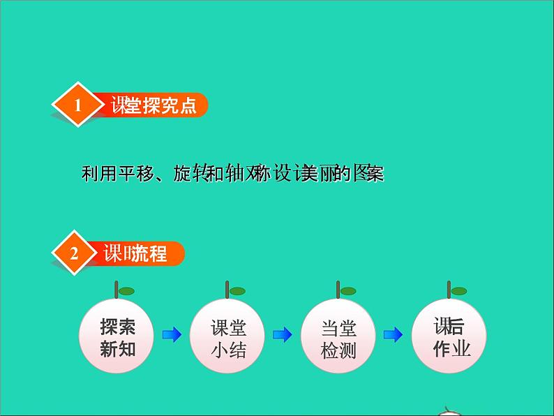 2022六年级数学下册第3单元图形的运动12欣赏与设计授课课件北师大版02