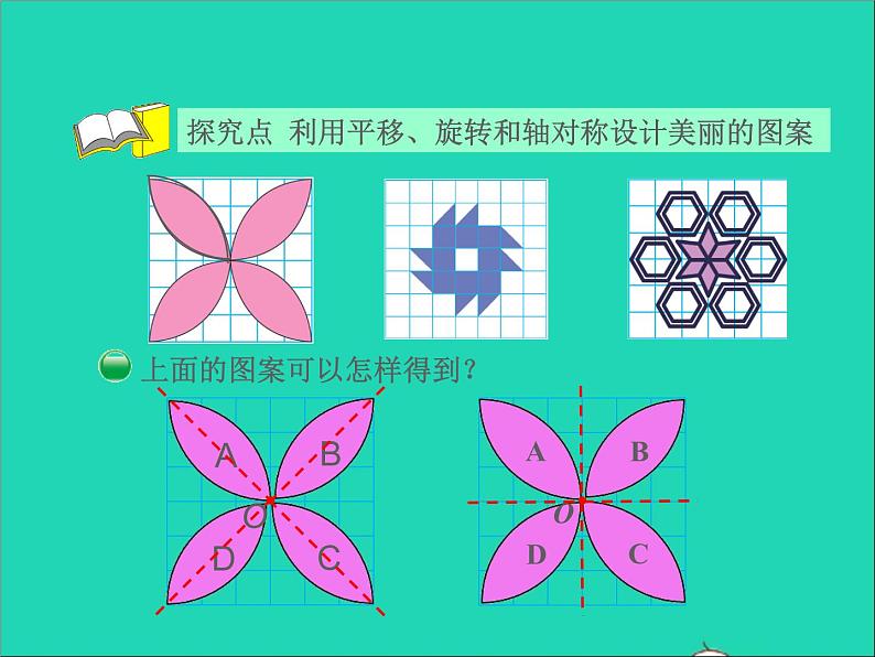 2022六年级数学下册第3单元图形的运动12欣赏与设计授课课件北师大版04