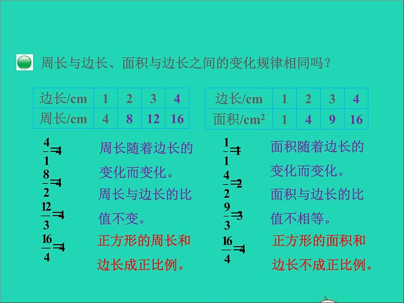 2022六年级数学下册第4单元正比例与反比例14正比例授课课件北师大版07