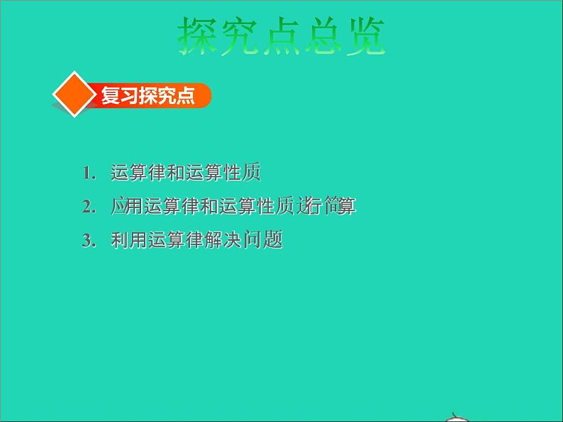 2022六年级数学下册总复习1数与代数第8课时运算律授课课件北师大版第3页