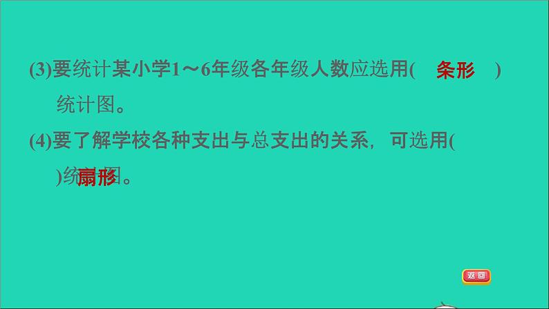 2022六年级数学下册总复习3统计与概率第1课时统计习题课件北师大版04