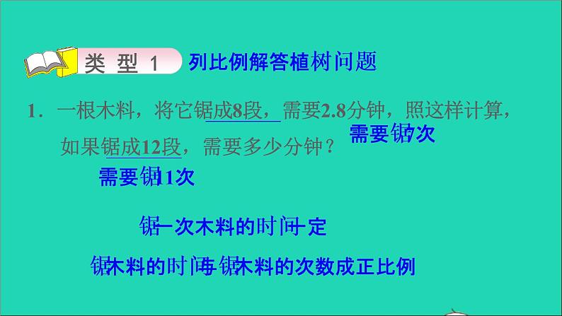 2022六年级数学下册第4单元正比例与反比例第15招正比例与反比例的应用课件北师大版06