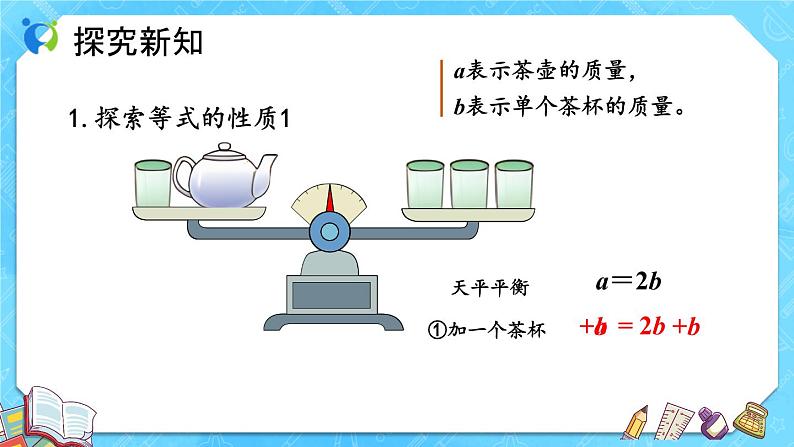 【新课标】人教版数学五年级上册5.6 等式的性质 （课件+教案+分层练习）08