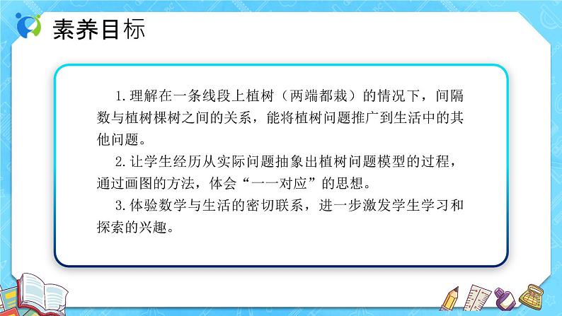 【新课标】人教版数学五年级上册7.1 植树问题（例1）（课件+教案+分层练习）02