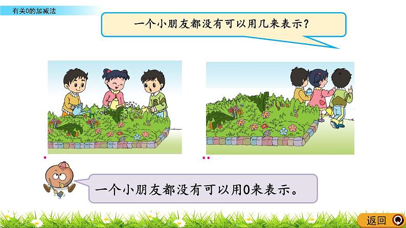 2022年苏教版数学一年级上册8.3 有关0的加减法 课件+教案+学案+课时练习含答案05