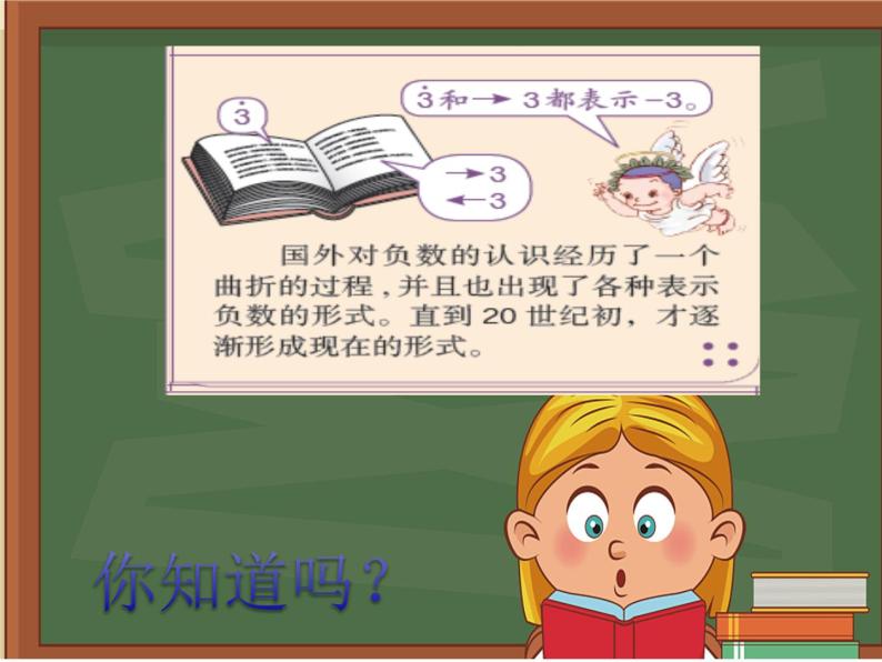 人教版六年级下册1 负数教学演示ppt课件-教习网|课件下载