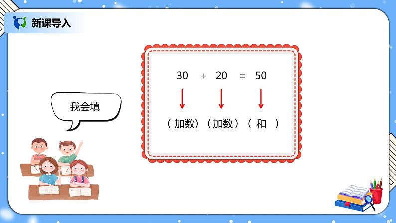 人教版四下3.1《加法交换律和加法结合律》PPT课件（送教案+练习）02