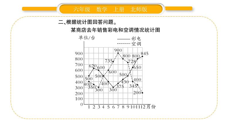 北师大版六年级数学上第五单元数据处理第4课时  身高的变化（1）ppt第6页