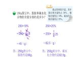 北师大版六年级上数学第四单元百分数 第分数3课时 营养含量 教学课件