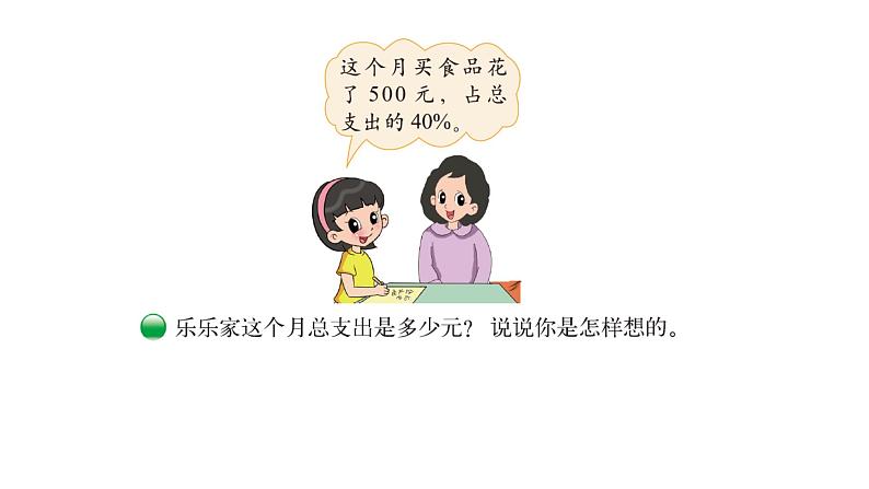 北师大版六年级上数学第四单元百分数 第分数4课时 这月我当家 教学课件第2页