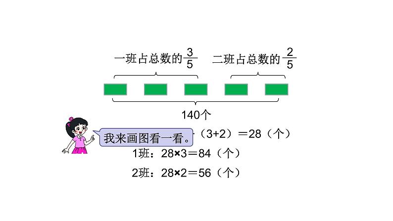 北师大版六年级上数学第六单元比的认识   第分数4课时 比的应用（1） 教学课件第7页