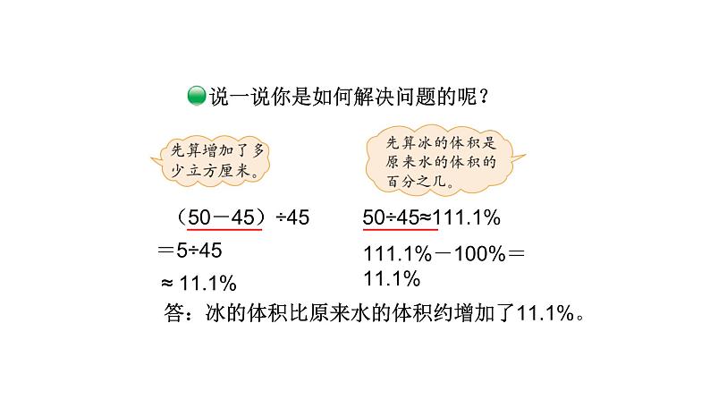 北师大版六年级上数学第七单元百分数的应用 第分数1课时 百分数的应用（一）（1） 教学课件第6页