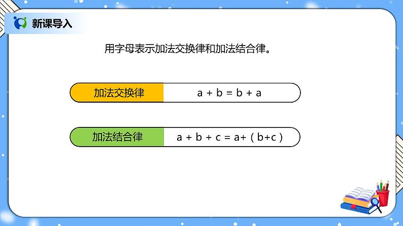 人教版四下3.2《加法运算律的应用》PPT课件（送教案+练习）02