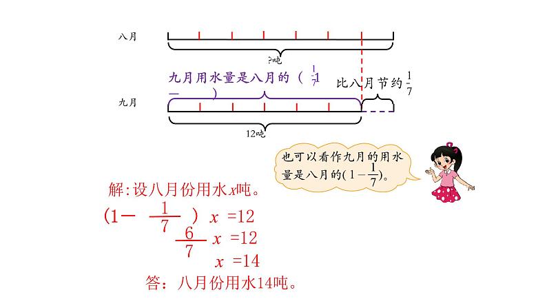 北师大版六年级上数学第二单元分数混合运算 第3课时 混合运算（三） 教学课件 教学课件第7页