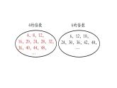 北师大版五年级上数学第五单元分数的意义第9课时 找最小公倍数教学课件
