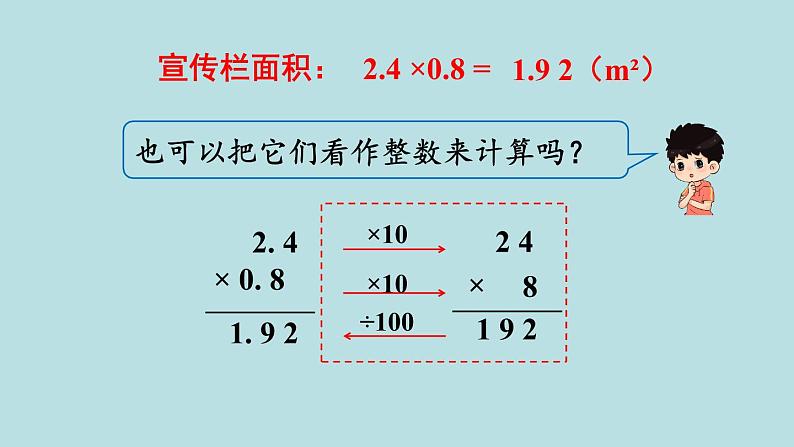 小学数学人教版五年级上册课件1单元小数乘法第2课时小数乘小数105