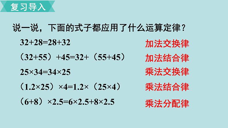 小学数学人教版五年级上册课件5单元简易方程第2课时用字母表示数202