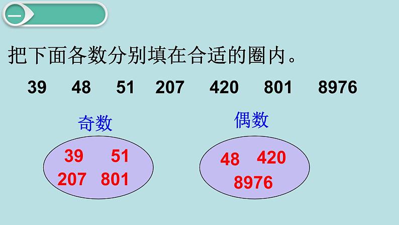 小学数学五年级下册教学课件2单元因数与倍数第6课时奇偶性02