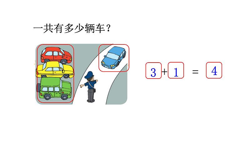 北师大版一年级数学上册 第三单元 一共有多少（2）授课课件06