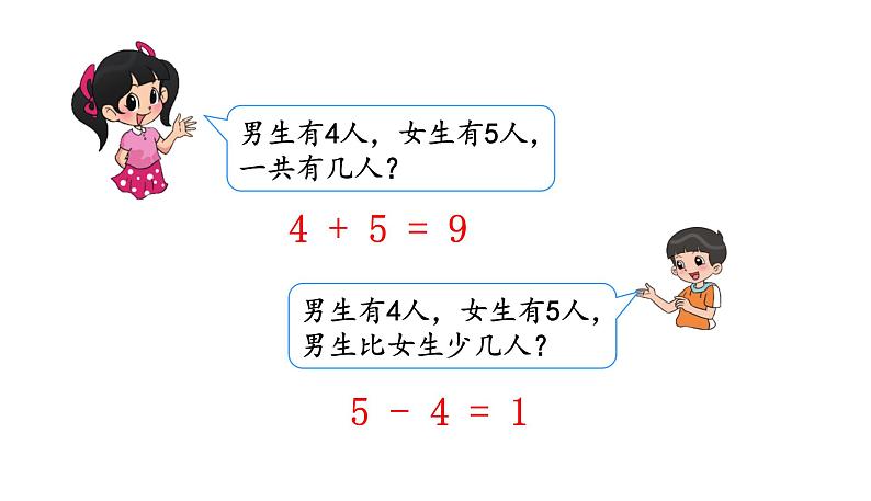 北师大版一年级数学上册 第三单元 乘车（2）授课课件07