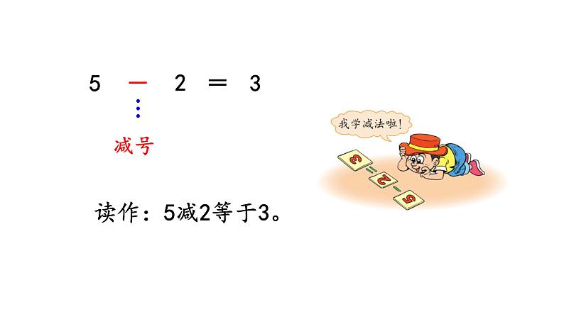 北师大版一年级数学上册 第三单元 还剩下多少（1）授课课件第8页